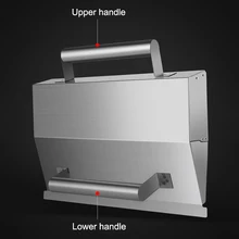 Быстрый скребок для бетонной стены из нержавеющей стали с ручкой QP2