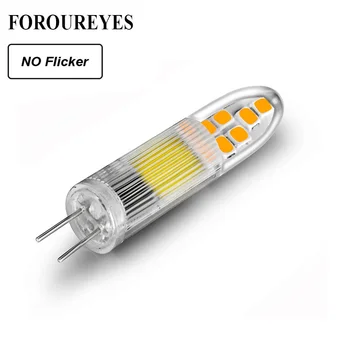 깜박임 없음 G4 LED 램프 220V 2W 16LED SMD2835 램프 360 빔 각도 LED 전구, 할로겐 크리스탈 샹들리에 교체