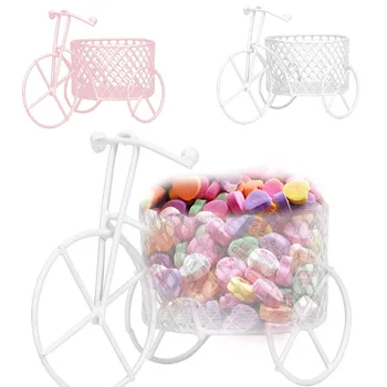 

Tricycle Shape Metal Gift Candy Box Home Decor Candy Rack Creative Snacks Candy Cart Storage Boxes
