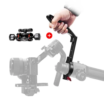 

Gimbal Accessories Mounting Clamp Aluminum Detachable Neck Ring handle Compatible With ZHIYUN Crane 2 DJI Ronin S vs WEEBILL LAB