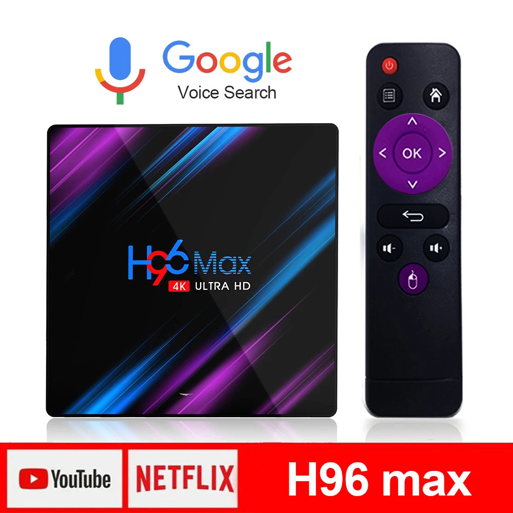 H96 max TV Box Android 9,0 RK3318 4K Netflix Youtube Android TV Box LEMADO Google Voice Smart TV Box смарт приставка для ТВ|ТВ-приставки и медиаплееры| | АлиЭкспресс
