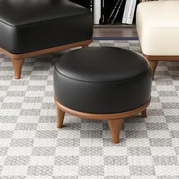 

Scandinavian Creative Solid Wood Shoe Stand, Shoe Stand, Personality Leather Stand, Round Stand, Sofa Stand, Tea Table Stand, Fo