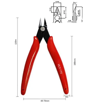 

Cable Pliers Cutter DIY Trimmer Repair 58 Hardness Workshop Tools Mini