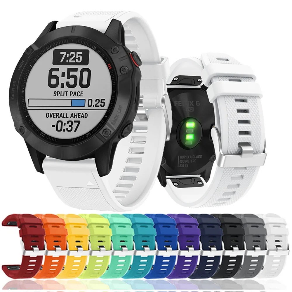 Barres De Ressort (connecteurs) Pour Bracelet Garmin Fenix 5S, 3, 6, 5X - Acier Inoxydable, Tailles 15-26 Mm