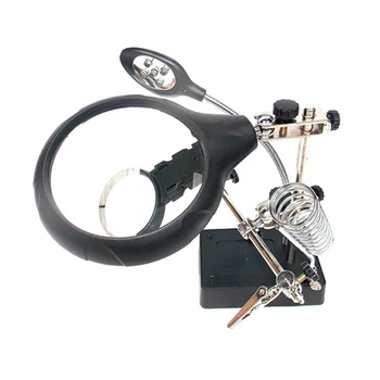 

Clamping Repairing Adjustable Multifunction Reading LED Light Stretchable Welding Desk Lamp Magnifier Stable Replacement