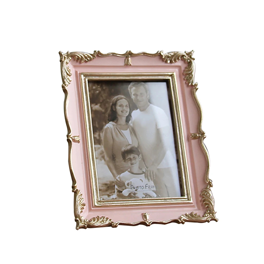 Rectangle Photo Frame Wedding Home Decor Photography Office Bedroom Pictures Crafts American Style Desktop Resin Gift |