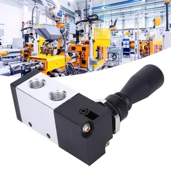 

G1/4 Inch Manual Hand Pull Valve 2 Position 3 Way Push Lever Operated Valve