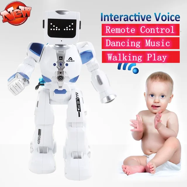 Child Learning Toy Intelligent Water Driving Remote Control RC Robot With Dancing Interactive RC Walking Glissade robot Toy gift 1