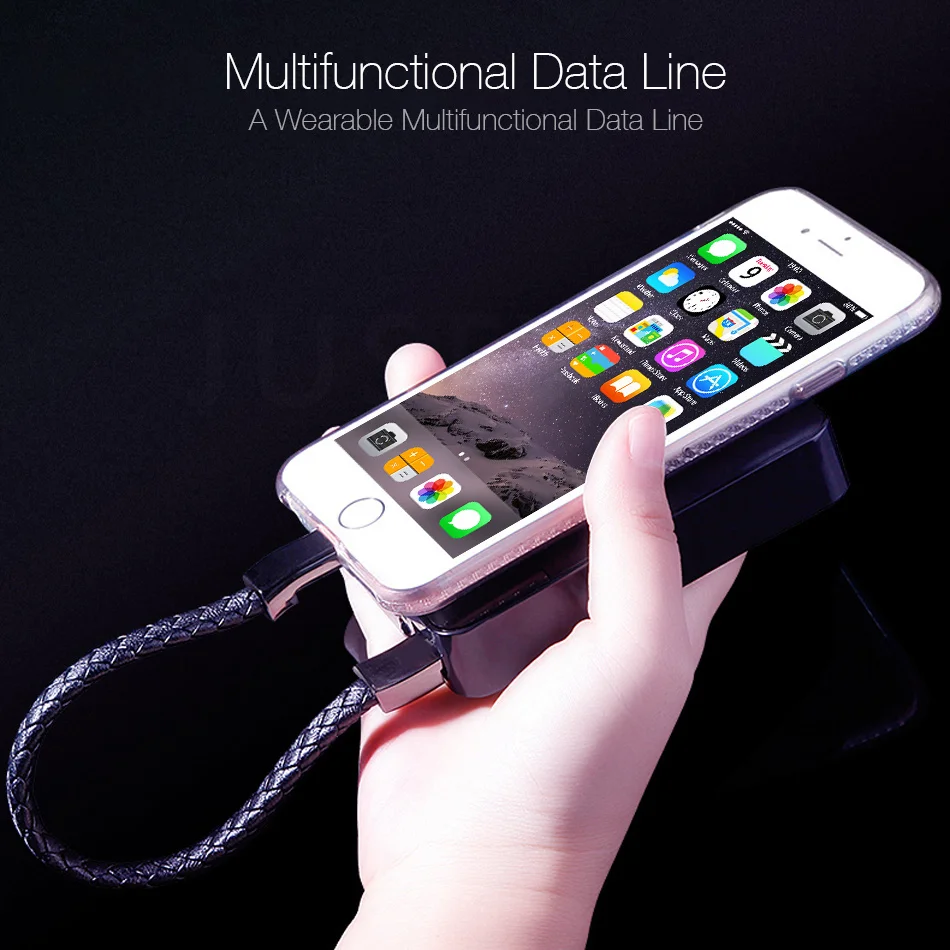 Открытый Портативный кожаный Мини Micro USB браслет зарядное устройство данных зарядный кабель синхронизации для iPhone Xs Android type-C телефонный кабель