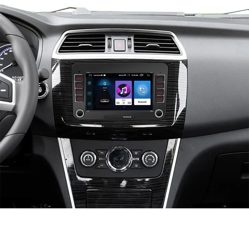Seametal 7 12V Universal Car Multimedia Player 2 Din Rearview Camera Bluetooth 4.0 GPS WIFI Android 8.1 Car Autoradio Radio