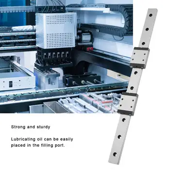 

LMLF18B-300-2R Miniature Linear Guide Slide Bearing Steel 300mm Guide Motion Slide + Linear Slide Block CNC Carriage