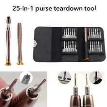 Набор отверток 25 в 1, мини многофункциональный набор инструментов для ремонта открывания, Прецизионная отвертка для телефонов, планшетов, ПК, ремонт 25 шт