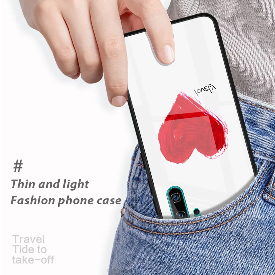 Case For Huawei P30 P20 Pro Lite Nova 3 3i Cover Luxury Glass Case For Huawei Honor 8X 10 10i 20 20i Mate 10 20 30 Pro Lite (8)