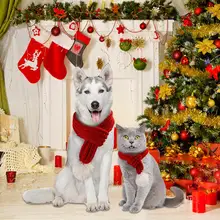 Одежда для собак и кошек костюм на Хэллоуин бейсболка с кошкой шарф костюм платье-плащ новогодний плащ для домашних животных Рождественская одежда Mascotas