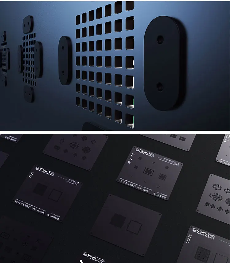 Qianli 3D Универсальный BGA трафарет для iPhone Жесткий диск NAND ремонт припоя шаблон олово завод стальная сетка