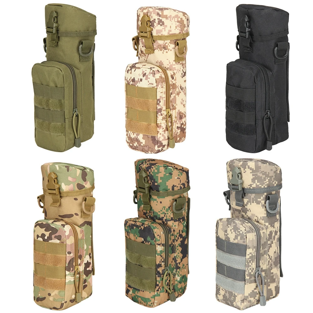 Тактический чехол для бутылки воды Molle с плечевым ремнем дорожный держатель