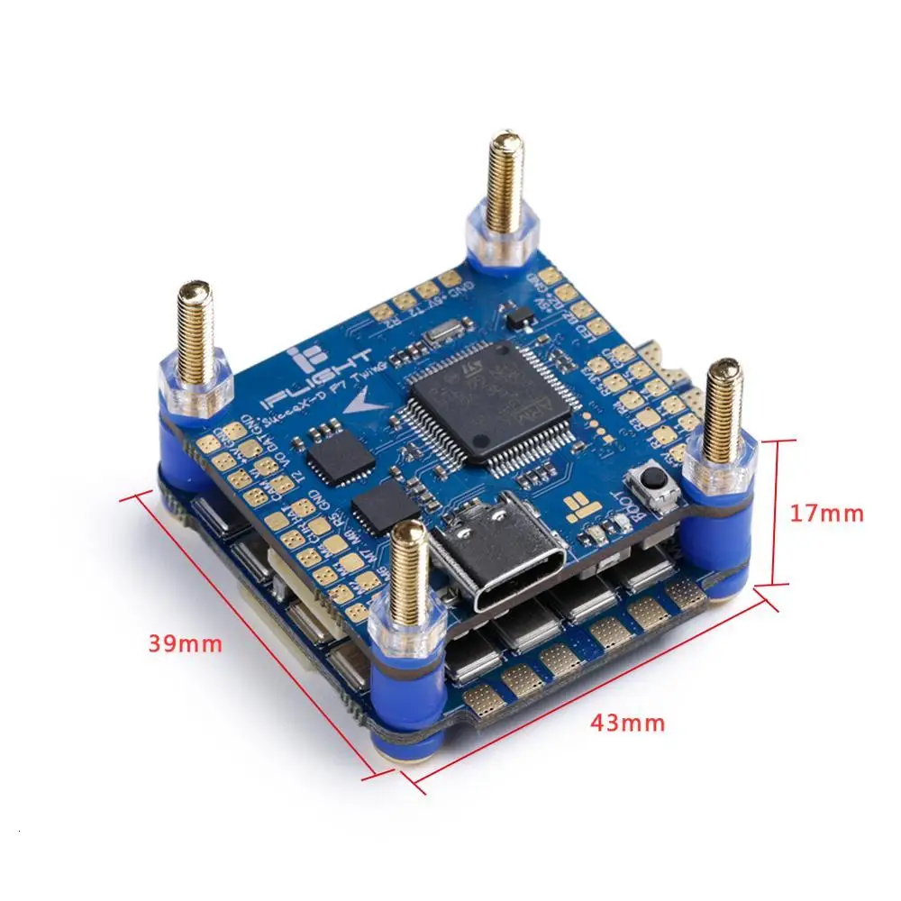 IFlight sucex-D F7 TwinG Pile с sucex-D F7 FC/sucex 60A V2 Plus Heli