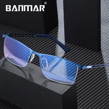 BANMAR, мужские компьютерные очки, игровые очки, синий светильник, очки для мужчин, оправа для очков, прозрачные линзы
