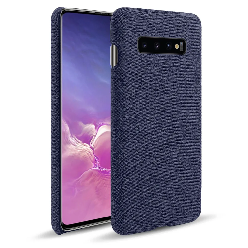 Per Galaxy S10 Plus S10E Custodie In Tessuto Coque Capa Per Samsung Galaxy S10 S10 Plus S10 E Custodia Sottile Retro Custodia Rigida Per Telefono