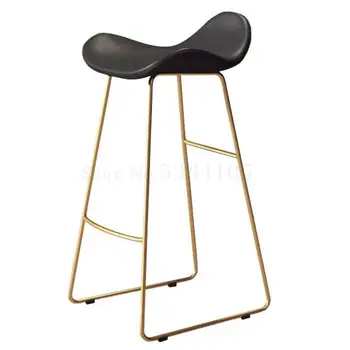 

Northern Europe Light Luxury Ins Bar Chair, Bar Chair, Simple Fashion Bar Chair, Stool, Backrest, High Stool, Net Red Bar St