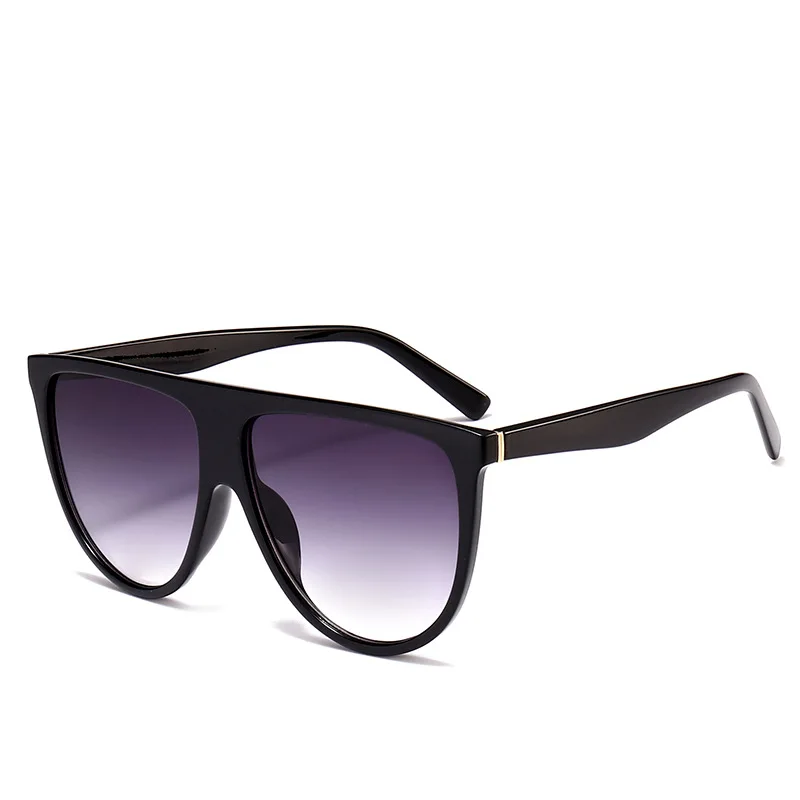 Eastway, классические, Ретро стиль, кошачий глаз, Круглые, пластиковая оправа, солнцезащитные очки для женщин, Ретро стиль, модная оправа, женские солнцезащитные очки, UV400 - Цвет линз: black grey
