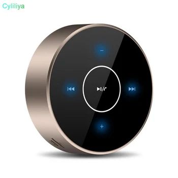 

25pcs Wireless Bluetooth Speaker A6 Portable Touch Screen Stereo Speaker Subwoofer AUX Audio TF Card MP3 Music Player with Mic