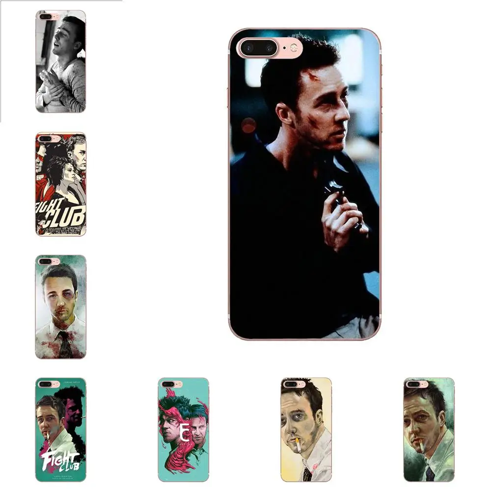 For Galaxy A81 A71 A51 A01 S11 S20 Plus Ultra Note 10 Lite M60s M30S A70 A50 A20E A10S Colorful Fight Club Edward Norton | Мобильные