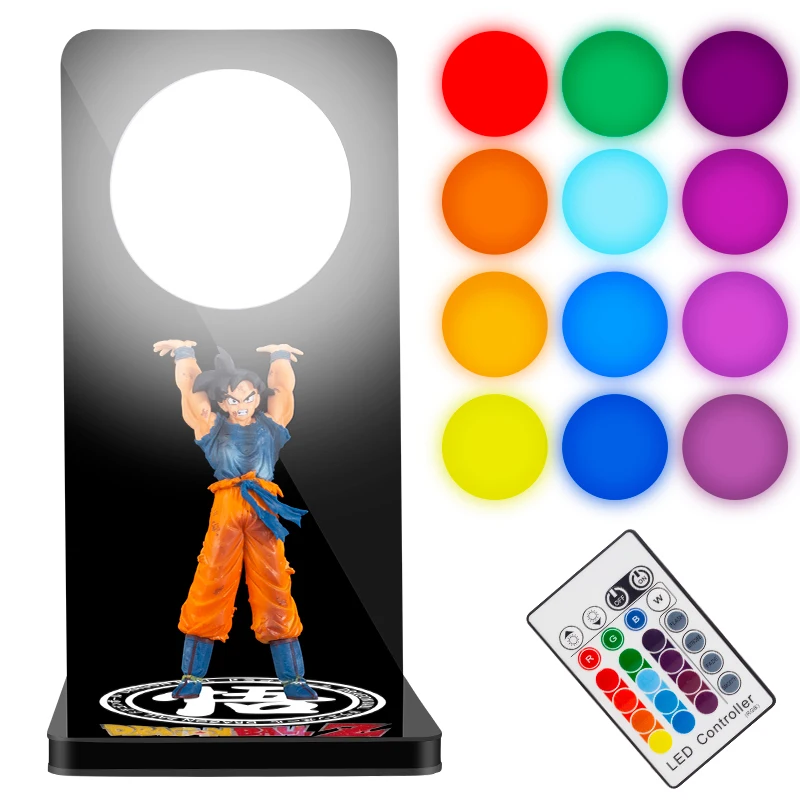 S. orange Новый DIY DRAGON BALL Z Сон Гоку прочность бомбы USB Настольный светильник