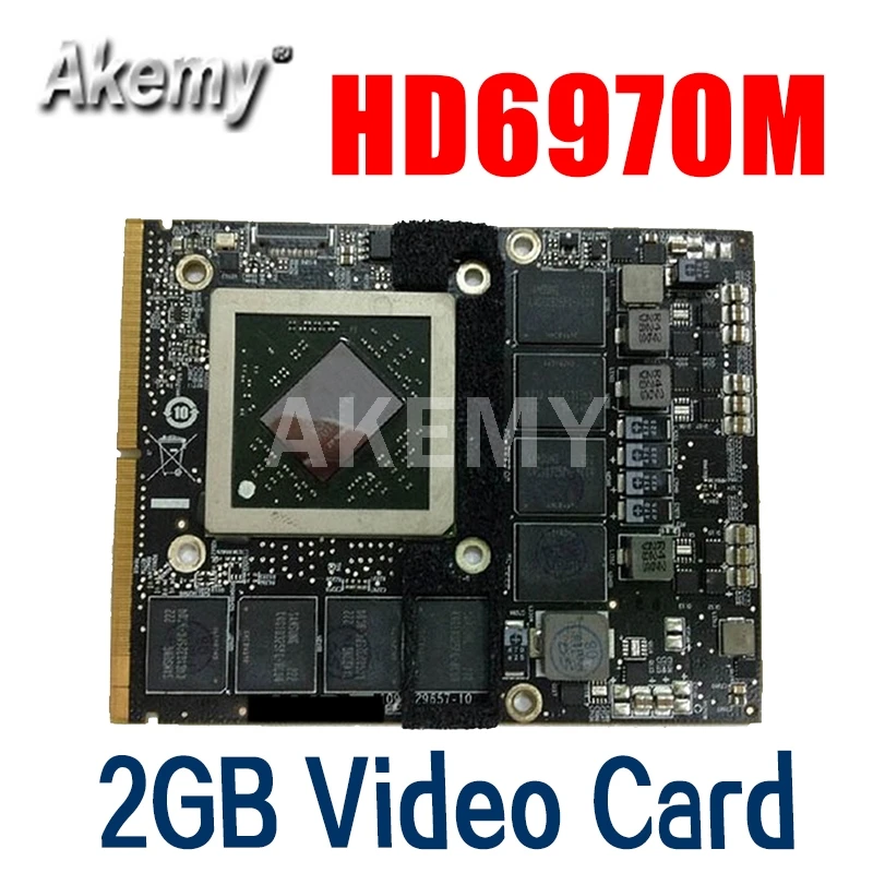 ERILLES абсолютно новая HD6970 HD6970M 2G видеокарта для Apple iMac 27 A1312 A1311 2011 216-0811000 графическая