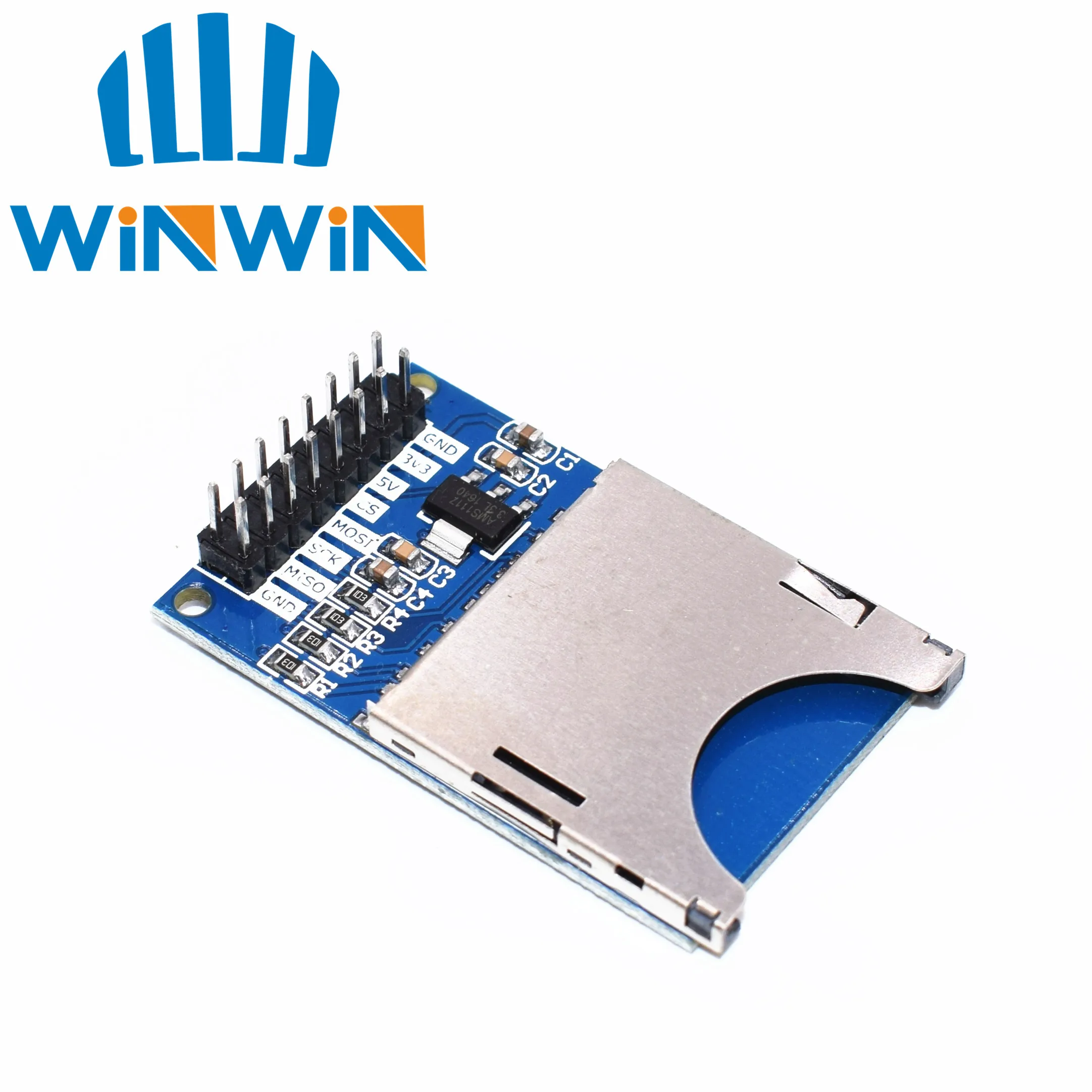 

B61 1pcs Reading and writing module SD Card Module Slot Socket Reader ARM MCU