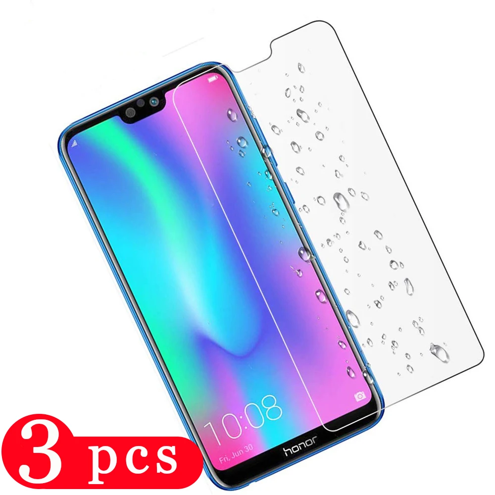 3 шт. 9H закаленное стекло для huawei honor play 4 4T pro защита экрана телефона 3e Защитная