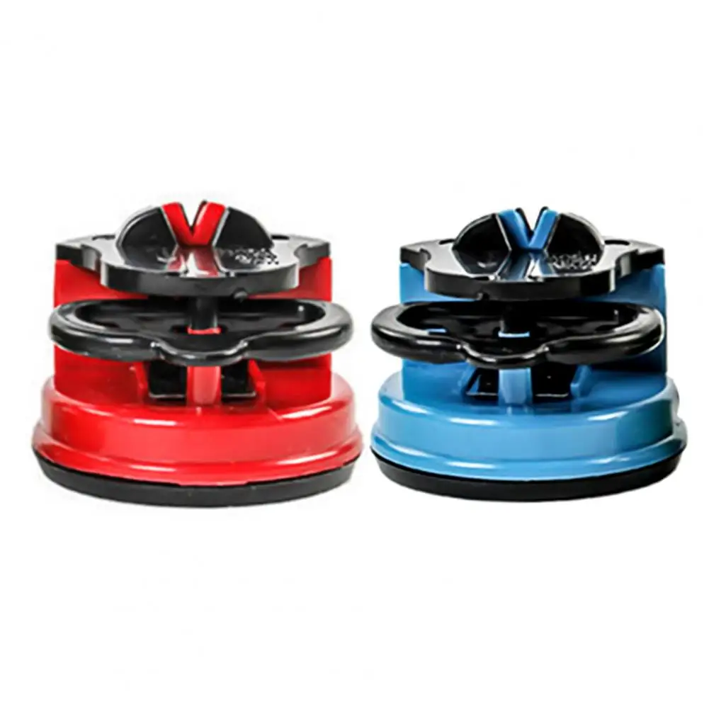 Knife Sharpeners Mini Knife Sharpener with Suction Base Pocket Sharpeners Tool Household Positioning Sharpener