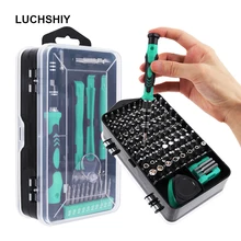 

LUCHSHIY Precision Screwdriver Set 138/25 In 1 Magnetic Torx Phillips With Screwdriver Bit Kit Wrench Repair Phone PC Multi-tool