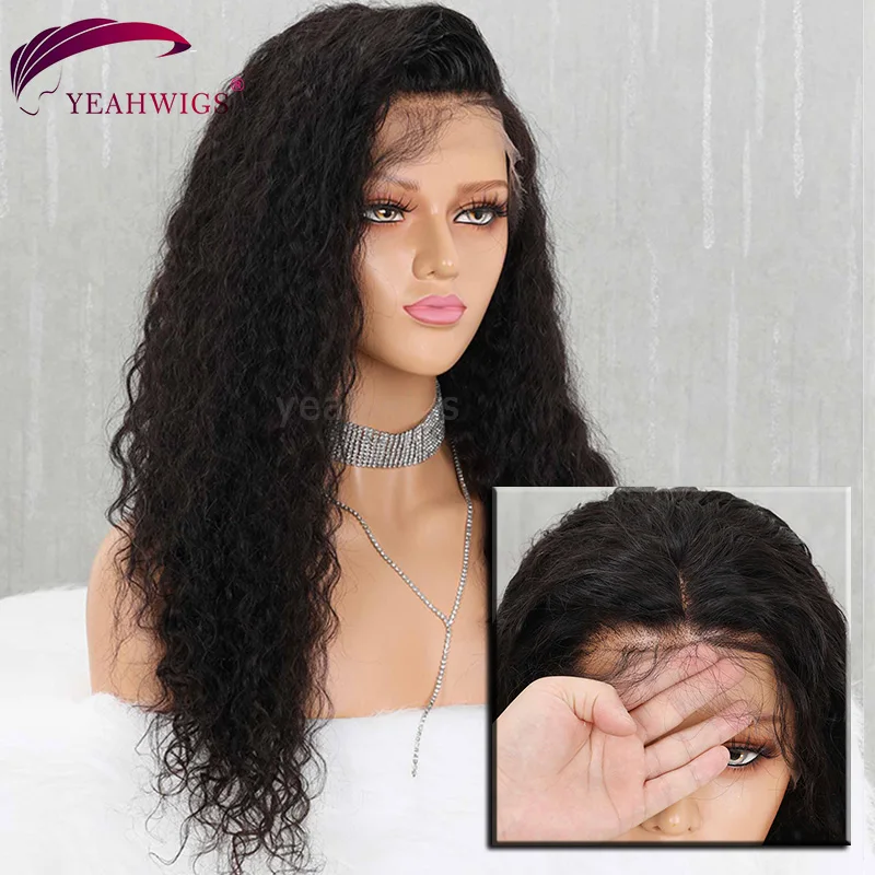 

Yeahwigs Swiss Lace 13*6 Wig Transparent Lace Curly Lace Front Wigs