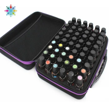 

Hot 60 Holes Essential Oil Storage Bag 15ml Travel Storage Bag For Essential Oils Or Nail Varnish Cosmetic Storage Bag