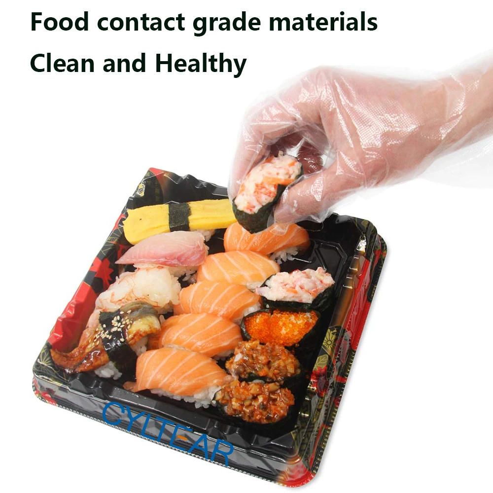 

2000Pcs Box Disposable Vinyl Glove Multifunction Transparent Thin Waterproof For Housework Clean Kitchen Baking Gloves