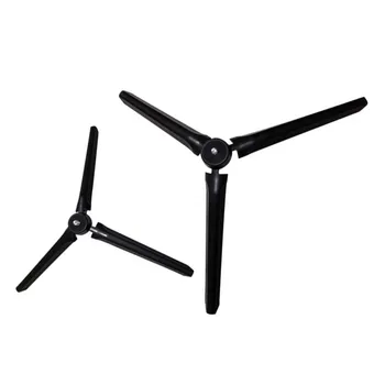 

1/4 Inch Standard Camera Screw Mount ABS + Metal Black Portable Mini Light Tripod Grips Stabilizer For Cameras phone projector