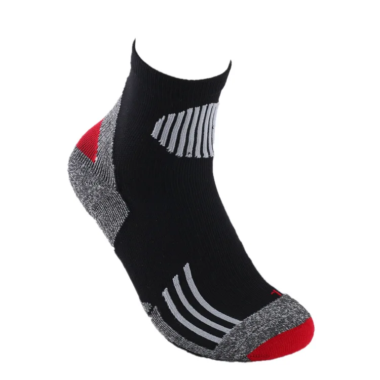 3 Pairs/pack Unisex Quick-Drying Fitness Socks Outdoor Running Hiking Sports Socks Sweat Absorption Football Basketball Socks