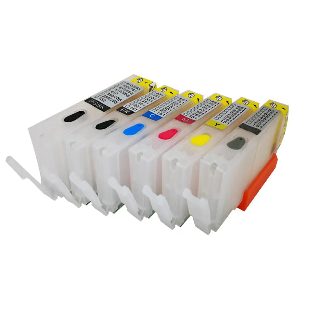 Картридж для принтера Canon PIXMA MG6350 MG7150 iP8750 MG7550 6 цветов|printer ink|ink for canonpgi-550 cli-551 |