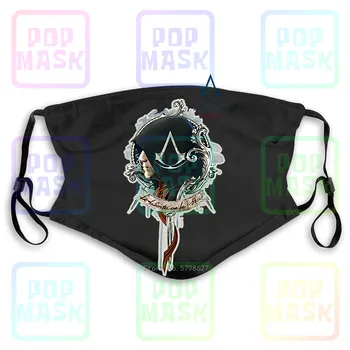 

Assassinscreed Unity Christmas Gift Washable Reusable Mask with 2Pcs PM2.5 Filters 5 Layers