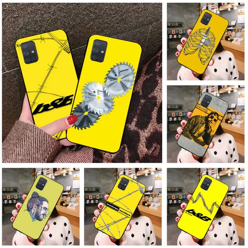 Чехол для телефона Post Malone Beerbongs Samsung Galaxy A52 A21S A02S A12 A31 A81 A10 A30 A40 A50 A70 A80 A71 A51 5G |