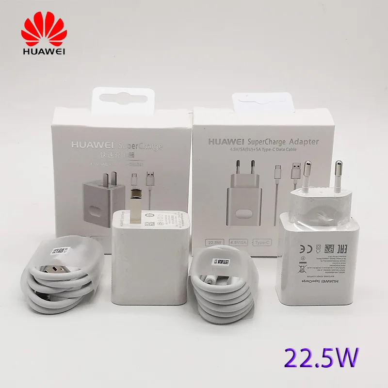 Для huawei supercharge зарядное устройство супер Зарядка адаптер питания для huawei p20 p10 MATE 9 10 20 nova 5 honor 10 note 10
