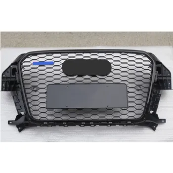 

Front Bumper Grill Center Grille for Audi Q3/SQ3 2013 2014 2015 2016 (Refit for RSQ3 Style) car accessories