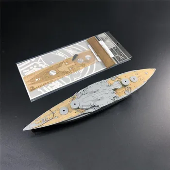 

Wooden Deck with Anchor Chain for Trumpeter 1/700 05772 USS West Virginia BB-48 1945 Battleship Model Upgrade Parts