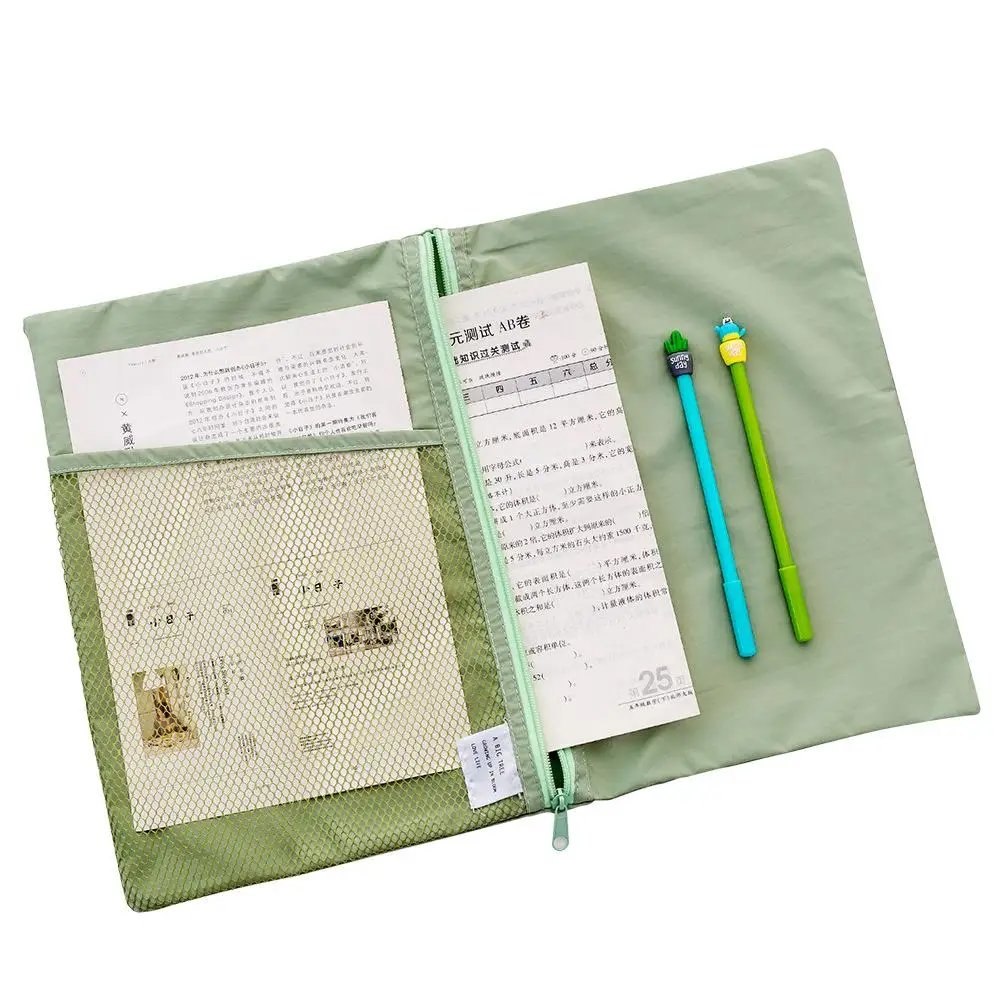 Сетка бумаги мульти-функциональное устройство органайзер для документов купюр упаковочная сумка креативный школьный A4 папка-Чехол