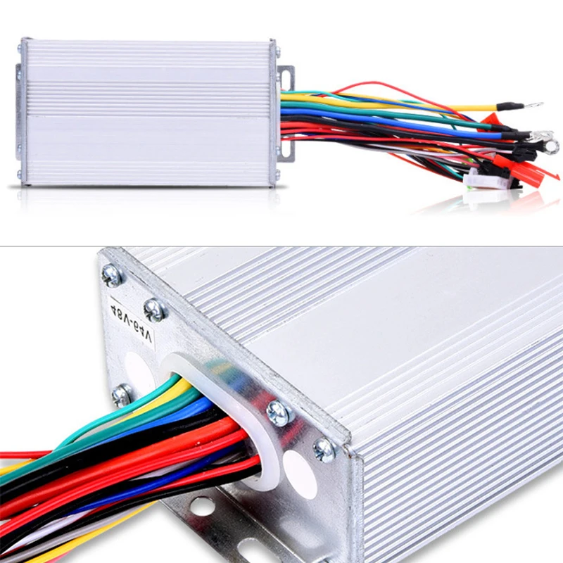 

high quality 48V / 64V 2000W 18 Tube Brushless 2-wheel 3-wheel Electric Bicycle Controller easy installation