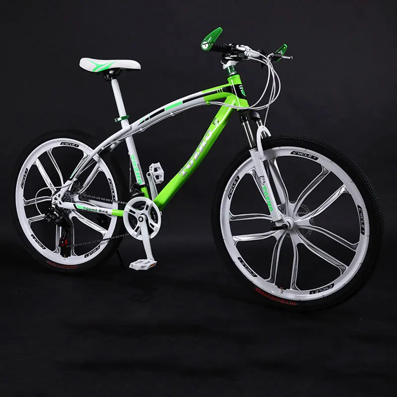 Best Bicycle Mountain Bike 26 Inch 24 Speed 10 Knife Wheel Double Disc Brakes Shock Road Men and Women Cool 1