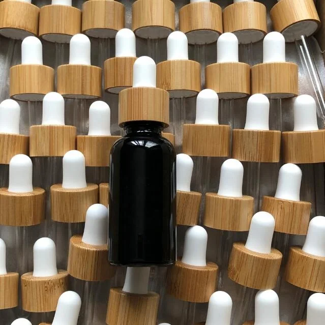 18/410 Bamboo Wooden Lids 18MM Rim Wood Press Pump Caps Bamboo Dropper Lids Cover for Essential Oil Bottles Essence Hair Oil wood filament 1 75mm for 3d printer wooden effect 3d pringting material high quality plastic 3d consumable material line slik