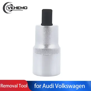 

Vehemo Universal Strut Suspension Socket Converter Removal Tool Splitter Silver Metal Pin Release Puller Strut Spreader Socket