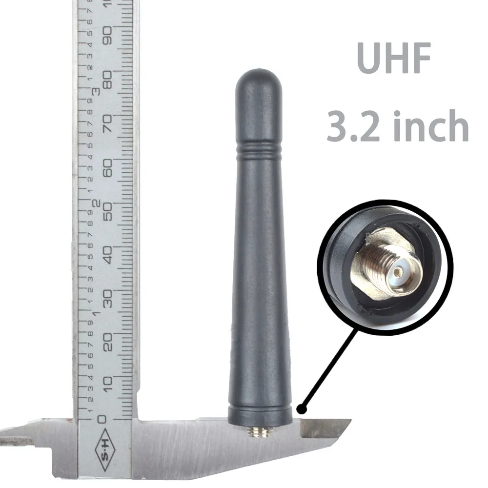 KRA-23 3 2 дюймов UHF 400-520 рация антенна для KENWOOD TK370 TK372 TK380 TK390 NX3200 NX3300 NX5200 NX5300 NX5400 радио |